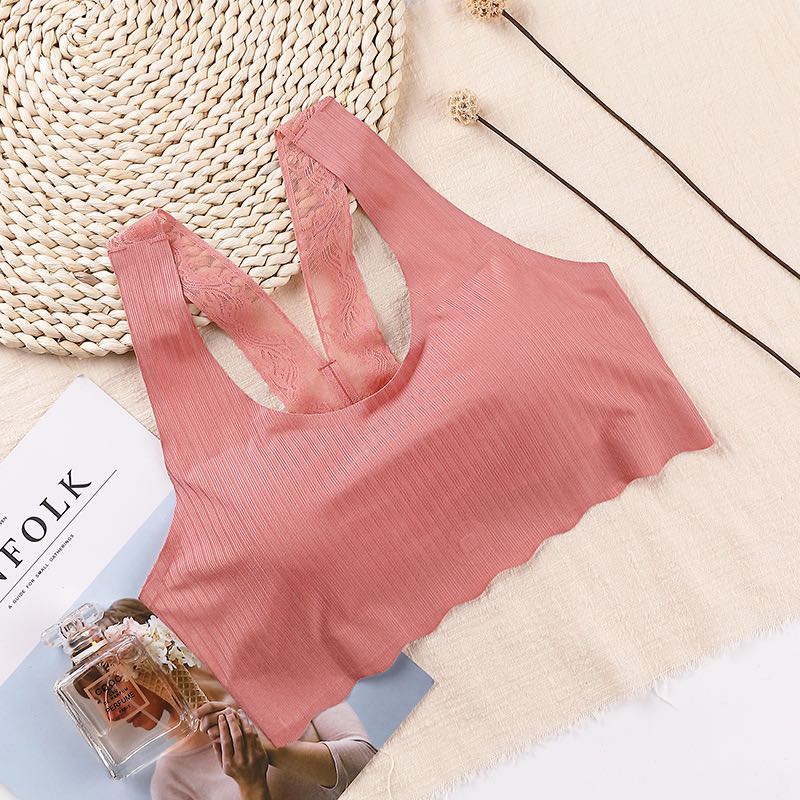 背心文胸聚拢性感美背打底背心文胸新品1