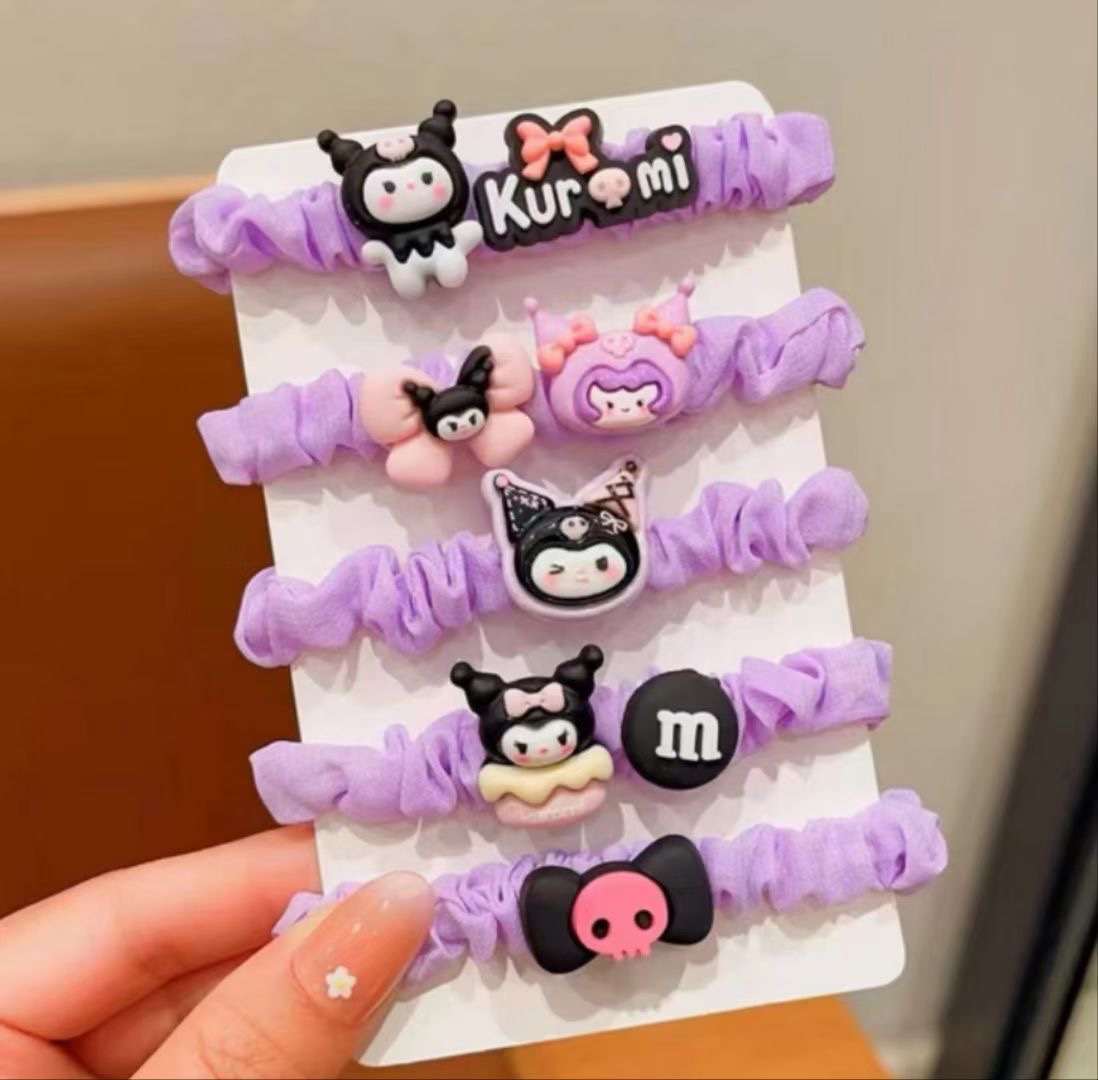 Fashionable hair bands, large intestine bands, hair ties, straight hair bands, girls' hair accessories, sweet and cute, long-lasting elasticity, no damage to hair quality, hair bands, hair ties, large intestine hair bands, large intestine hair bands, hair bands, hair ties, large intestine hair bands detail image 12
