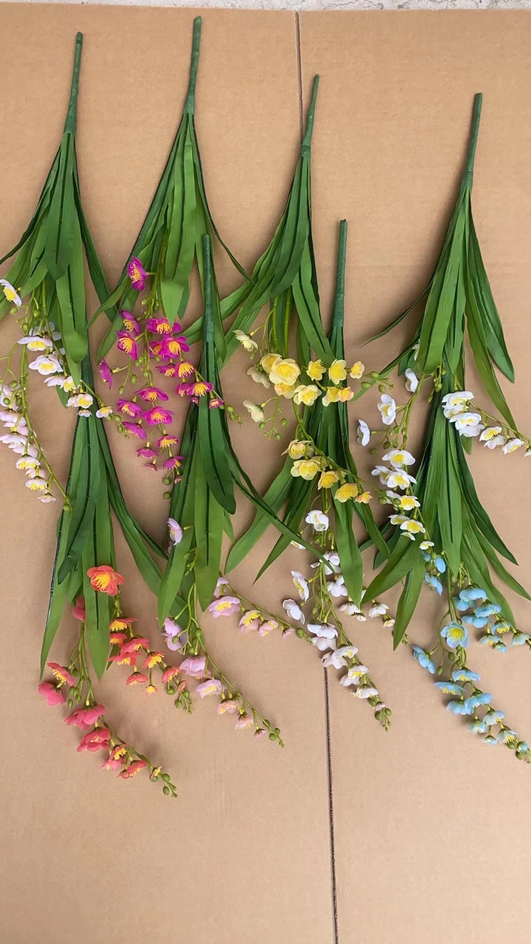 JM2596-10头韩式香兰菊韩式舒心菊仿真花花篮装饰品假花塑料绢花尤加利家居咖啡厅装饰用品小清新风格装饰配件仿真花详情图6