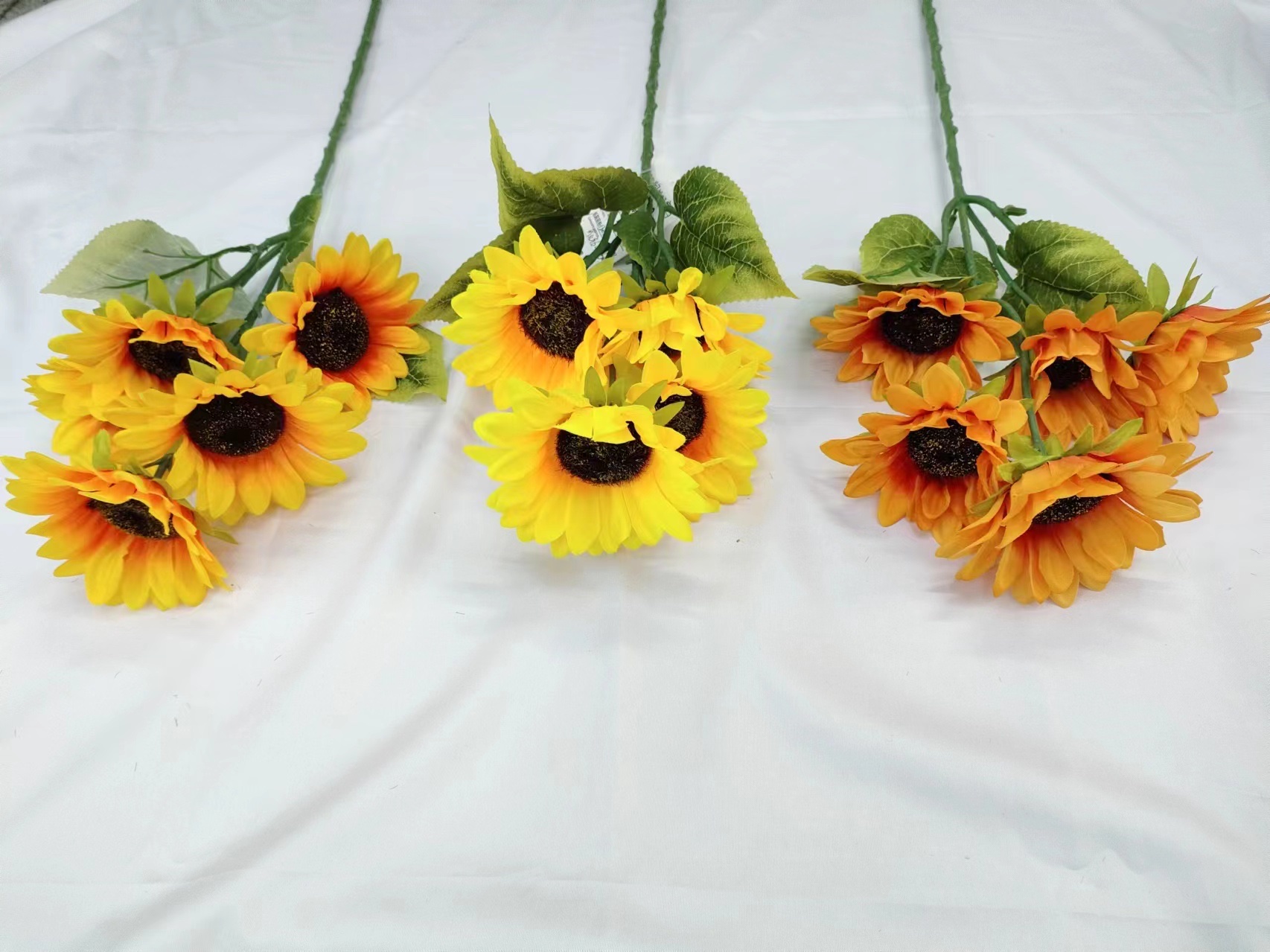 JM2596-10头韩式香兰菊韩式舒心菊仿真花花篮装饰品假花塑料绢花尤加利家居咖啡厅装饰用品小清新风格装饰配件仿真花详情图5