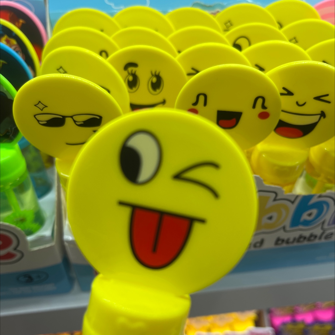 儿童玩具泡泡机儿童夏季卡通，多变表情趣味十足，多款表情包泡泡玩具细节图