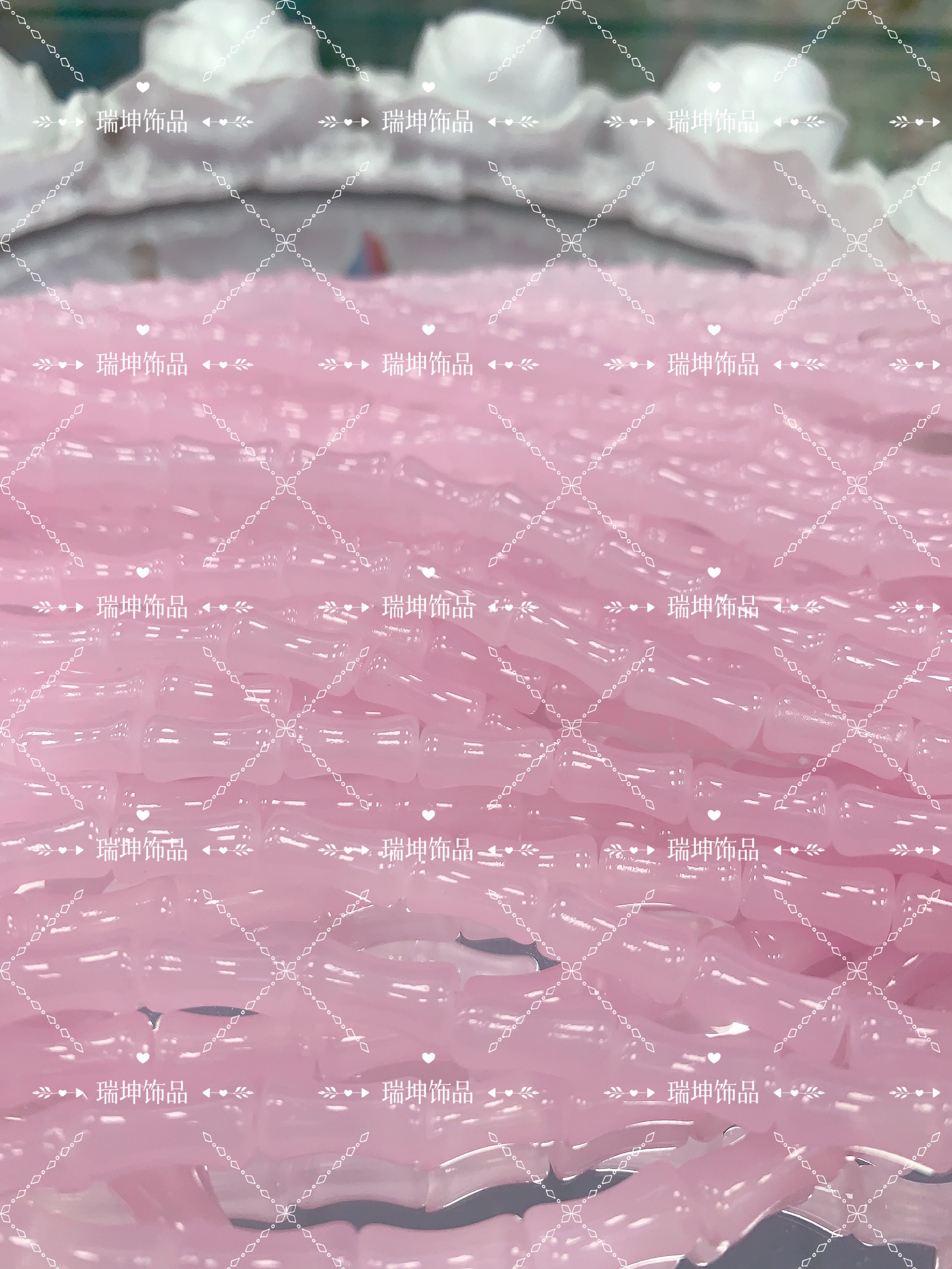 6✖️12mm手工DIY串珠配件工厂直销琉璃珠珠diy瑞坤饰品