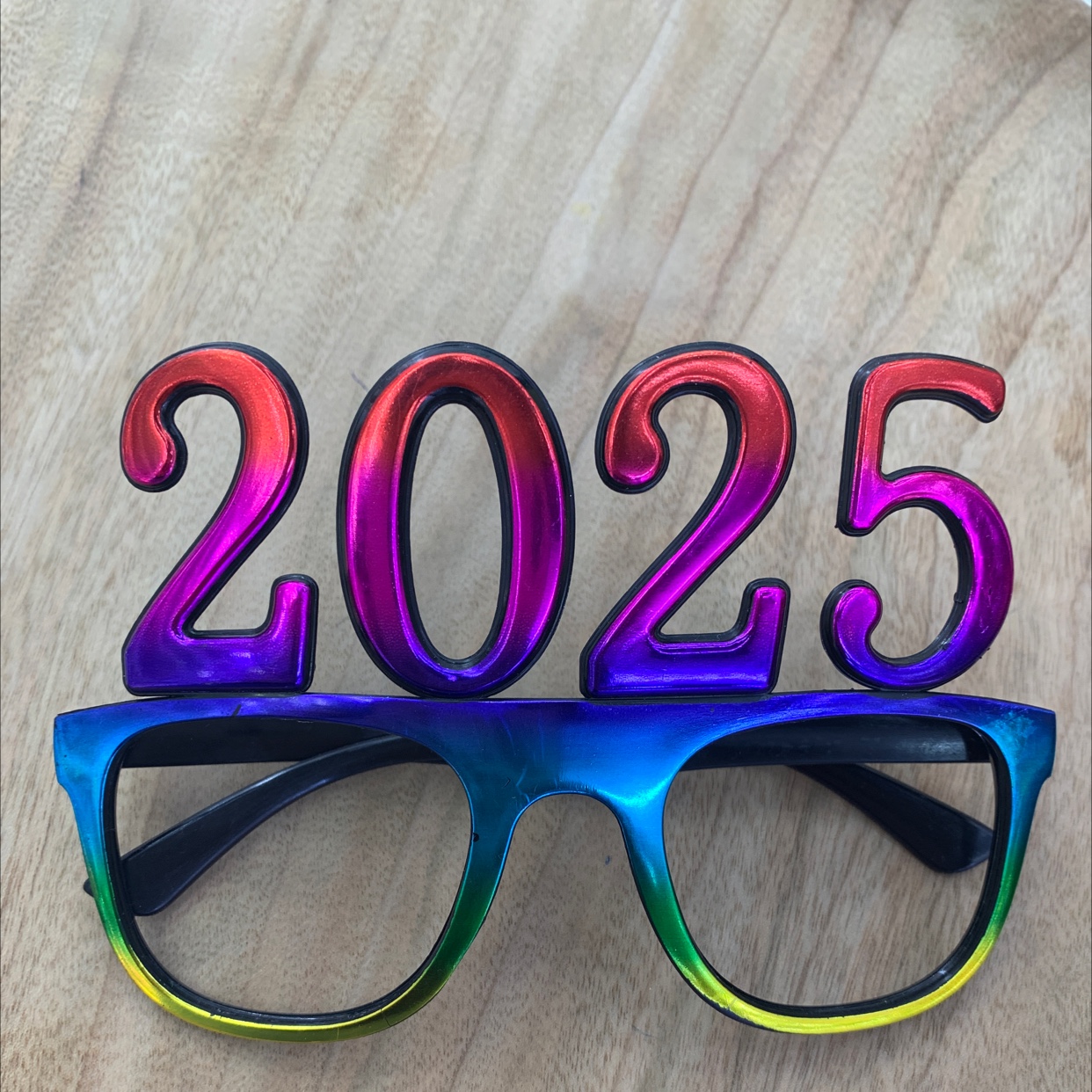 新年装饰眼镜，2025眼镜
