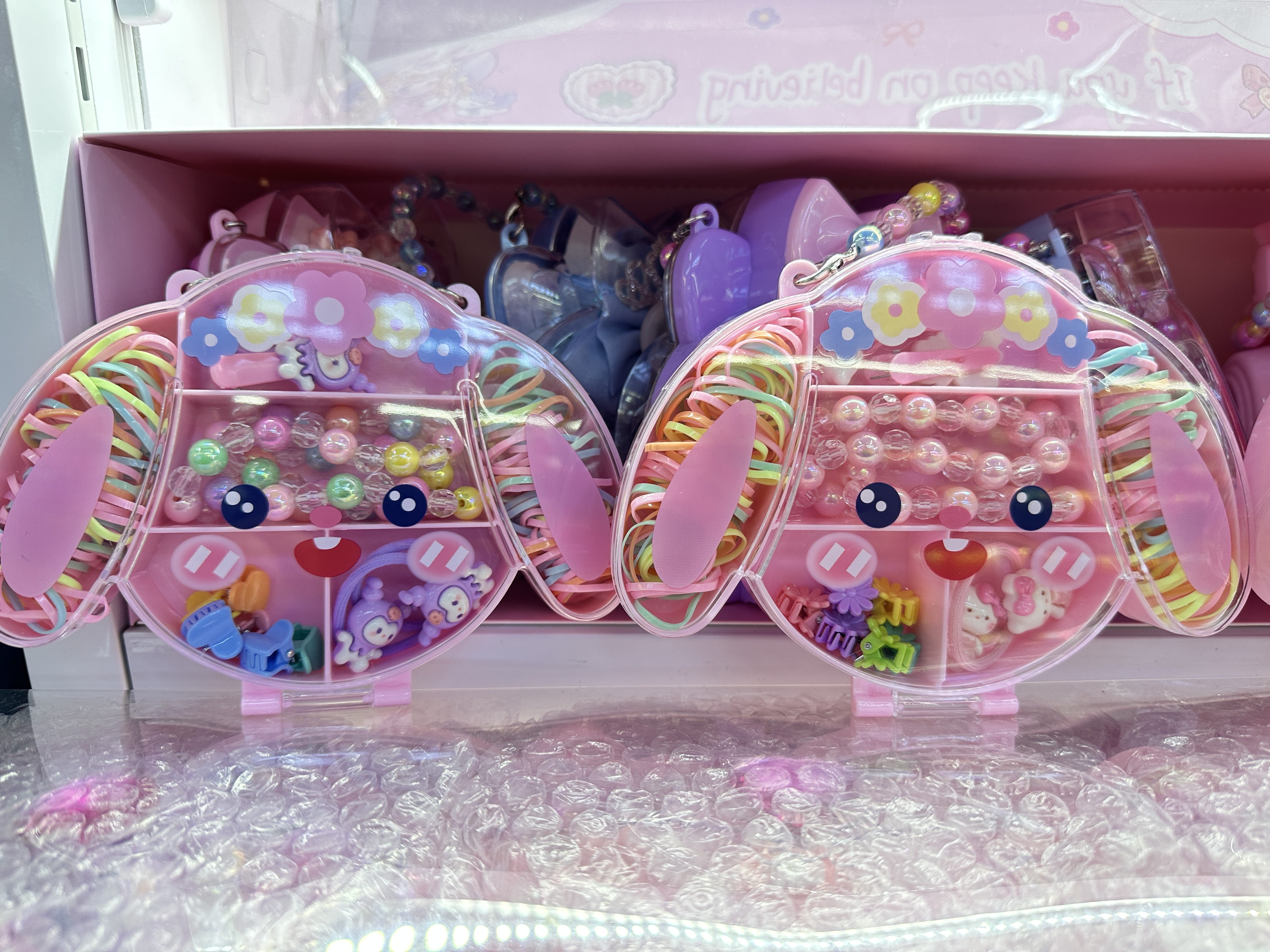 天然石手链配件 扭扭棒毛绒软陶片 玻璃珠弹珠 DIY手工材料包 创意手工制作套装图