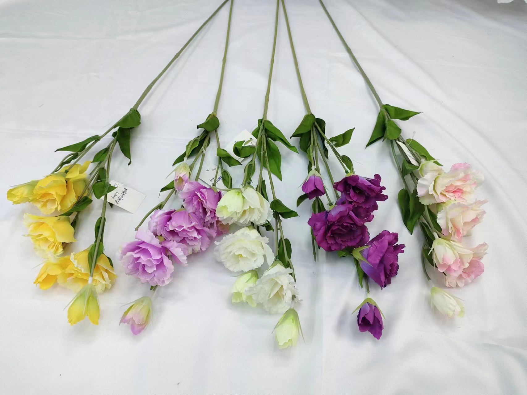 JM2596-10头韩式香兰菊韩式舒心菊仿真花花篮装饰品假花塑料绢花尤加利家居咖啡厅装饰用品小清新风格装饰配件仿真花详情图8