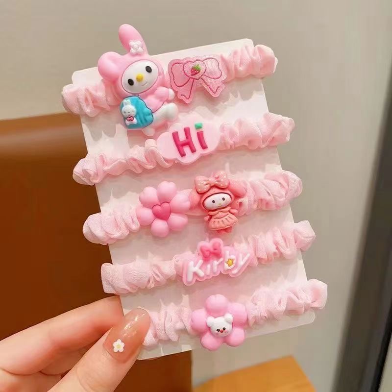 Fashionable hair bands, large intestine bands, hair ties, straight hair bands, girls' hair accessories, sweet and cute, long-lasting elasticity, no damage to hair quality, hair bands, hair ties, large intestine hair bands, large intestine hair bands, hair bands, hair ties, large intestine hair bands detail image 8