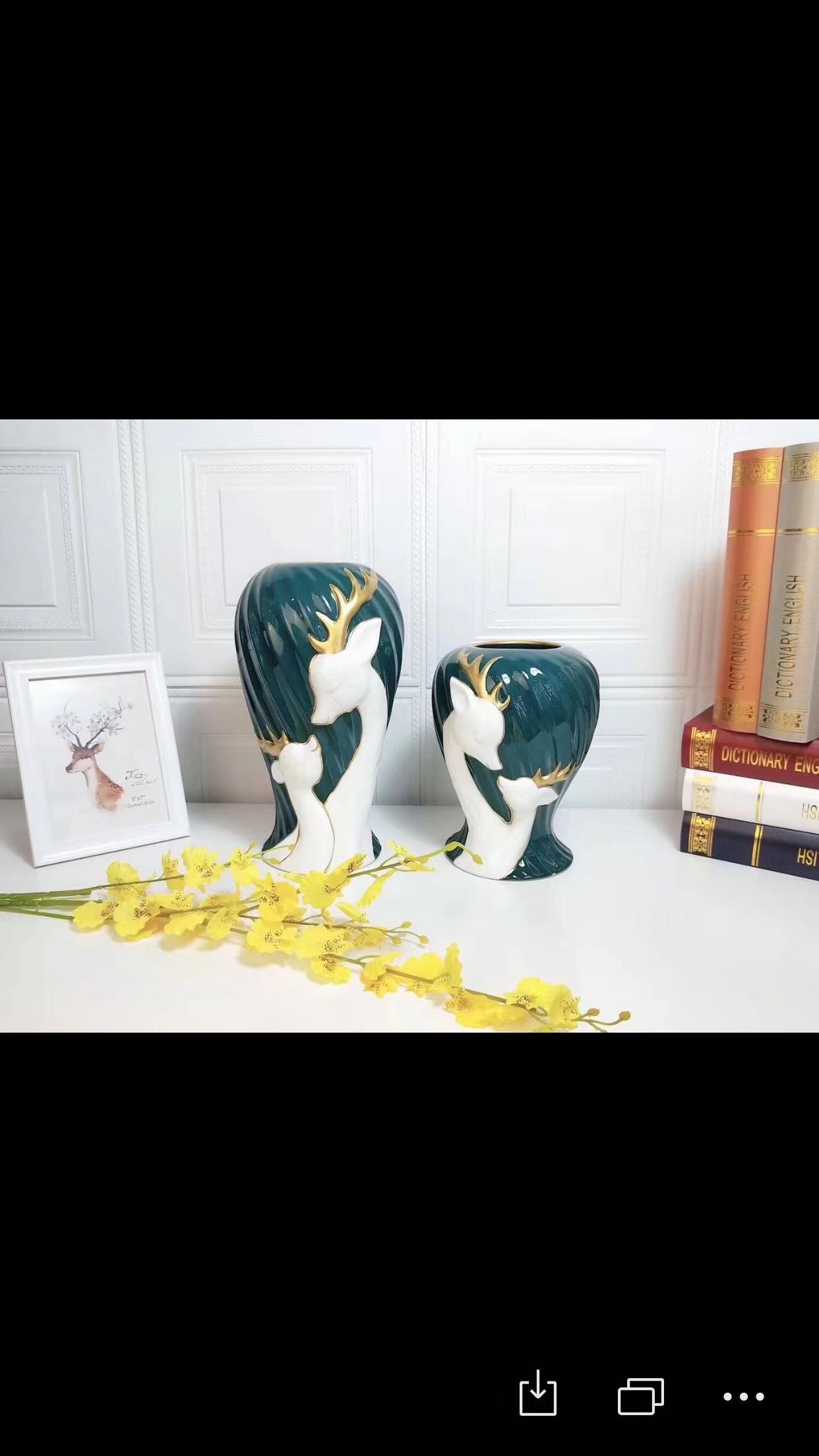 陶瓷盘套装 日用陶瓷家居装饰品 现代简约风格产品图