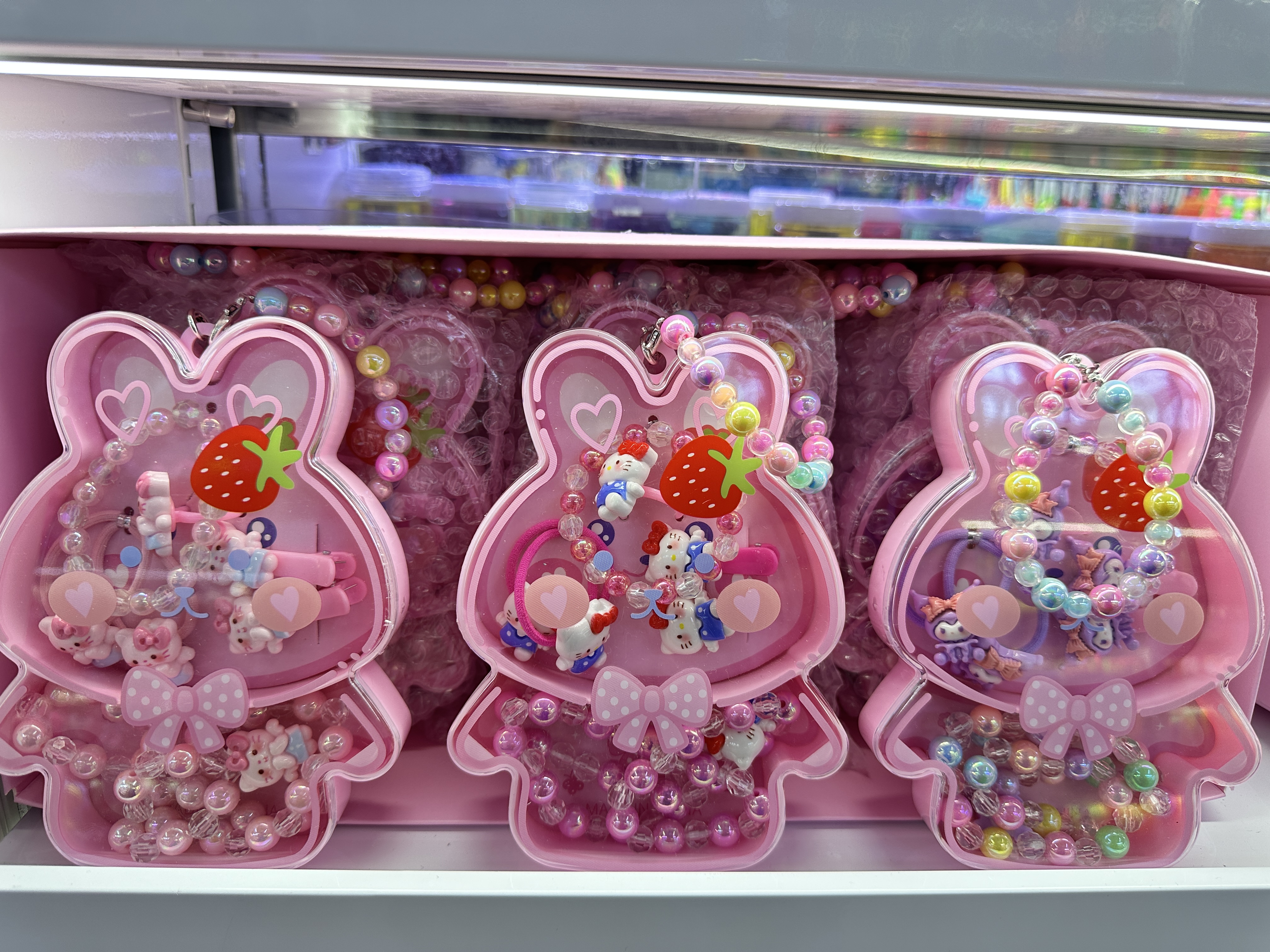 天然石手链配件 扭扭棒毛绒软陶片玻璃珠弹珠 DIY手工材料包 创意手工饰品制作配件