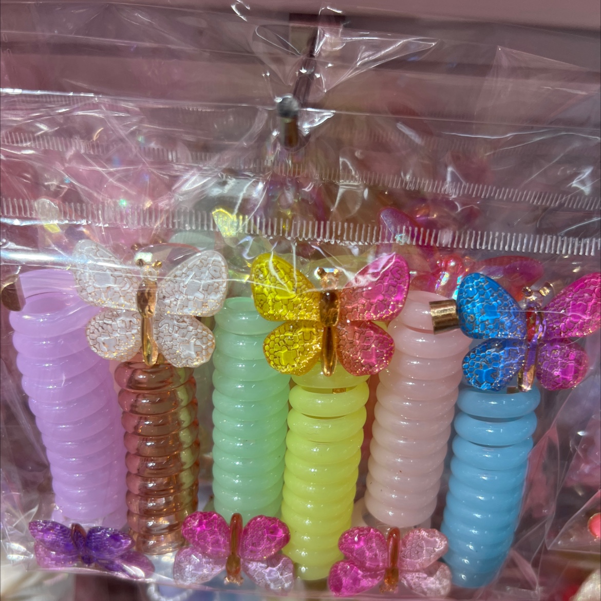 时尚女士大肠发圈头绳 优质弹力皮筋 电话绳发圈 简约耐用 不伤发质量保证头绳