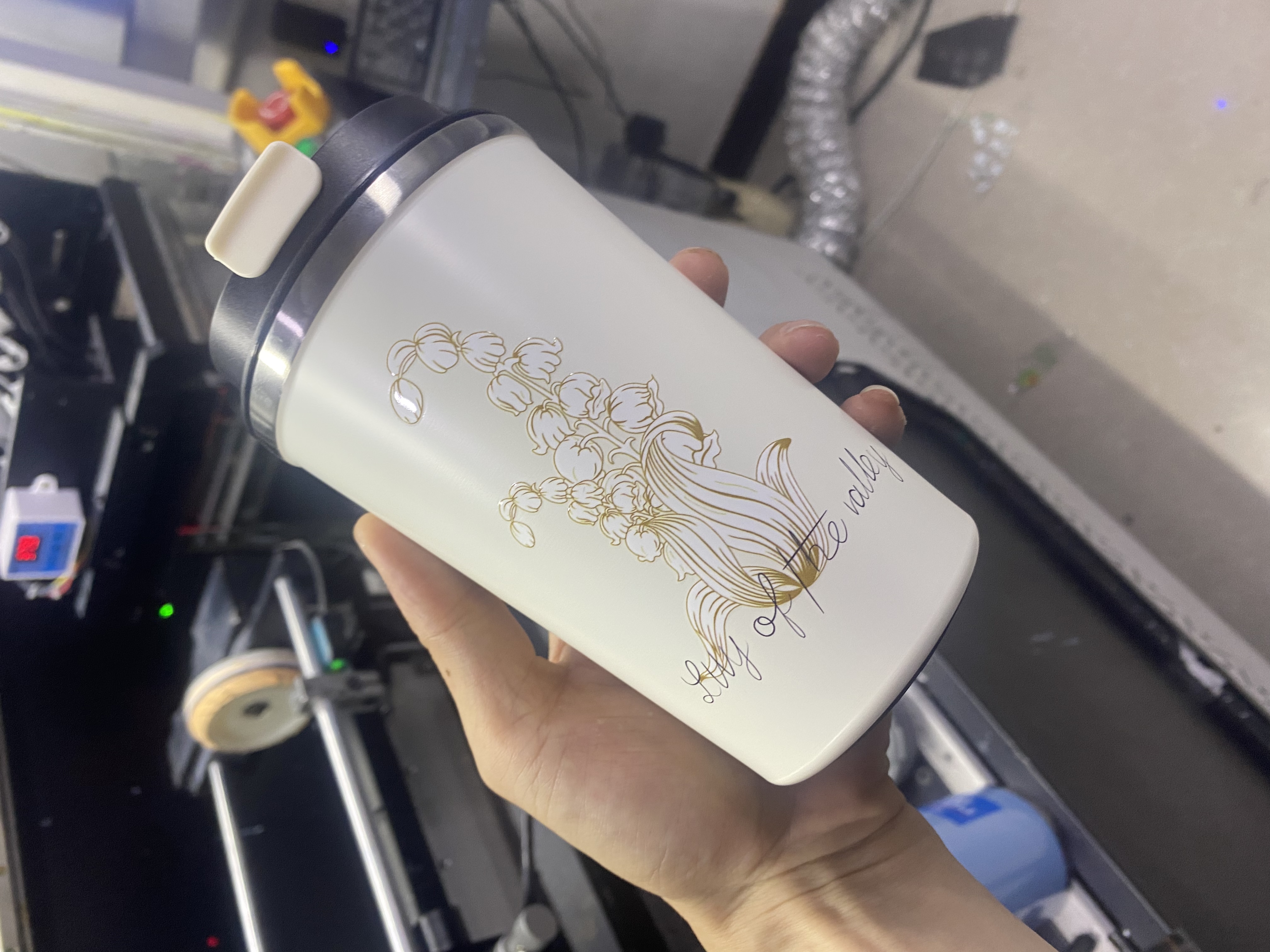 铃兰七号保温杯陶瓷内胆咖啡杯内喷陶瓷水杯不锈钢杯子详情图5