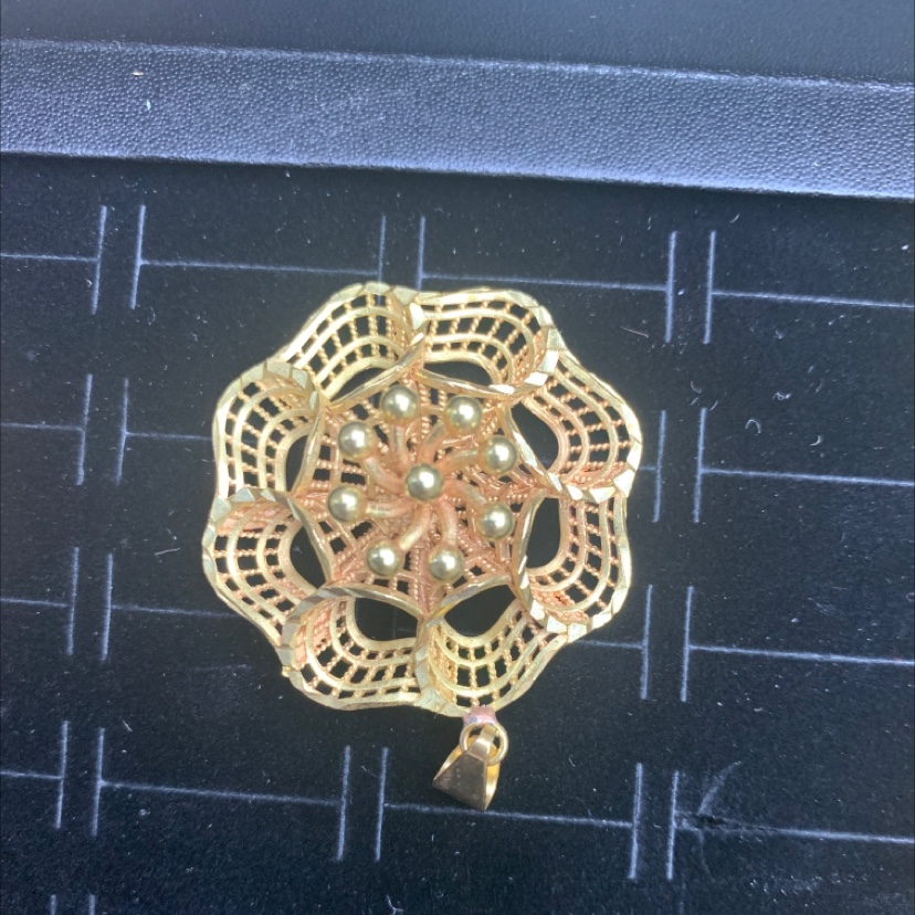 吊坠铜色批花工艺时尚diy饰品配件饰品配件中东风潮品好货树脂配件diy饰品配件铜五金配件挂件