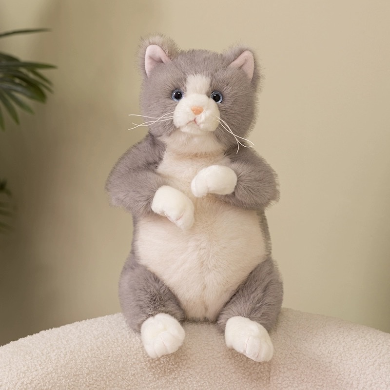 A 35cm sitting simulation cat detail image 7