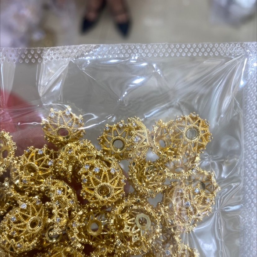 花托，饰品配件，不锈钢饰品配件