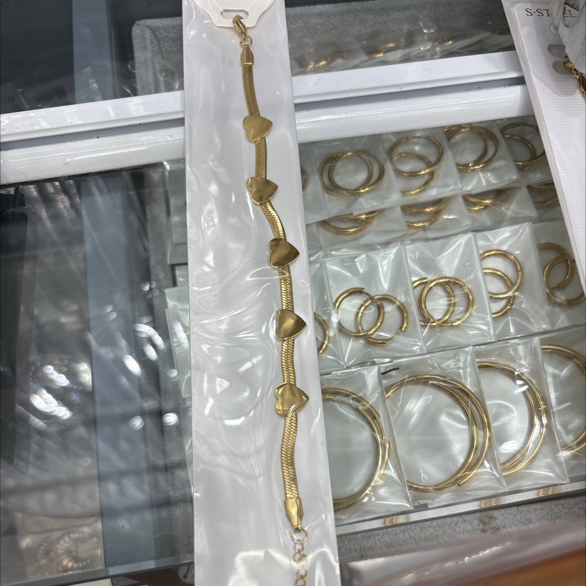 新款心形不锈钢项链