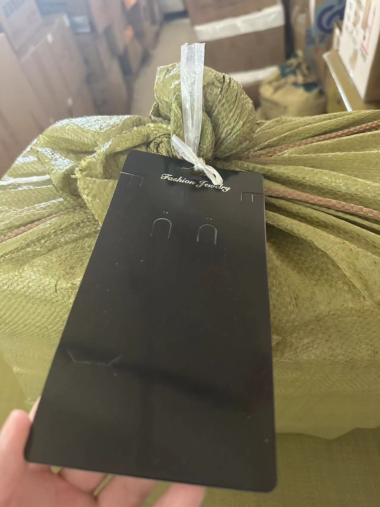 卡片卡片黑色印刷项链卡产品图