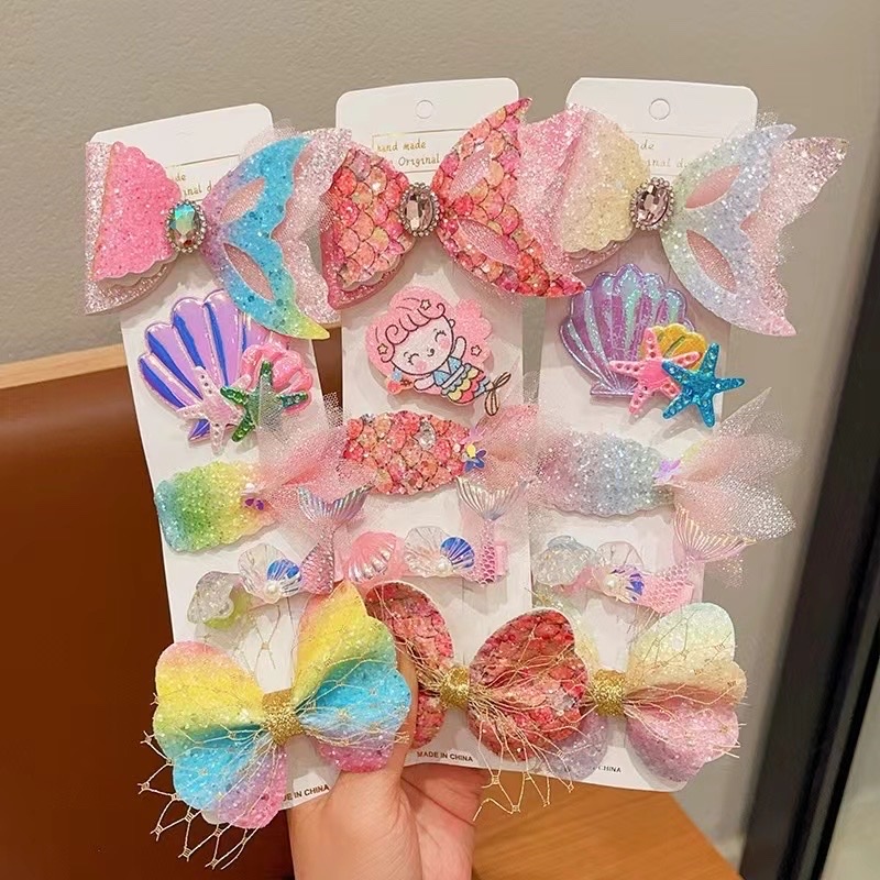 Children's Sweet Hairpin - Mermaid Princess Series Item Picture
