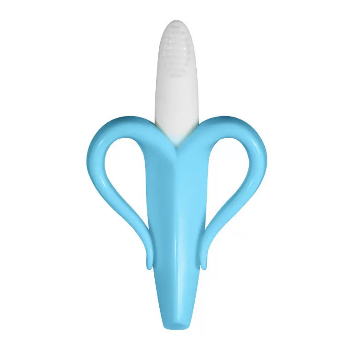 婴儿牙胶宝宝硅胶咬咬乐新生儿香蕉牙刷婴儿食品级硅胶可水煮玩