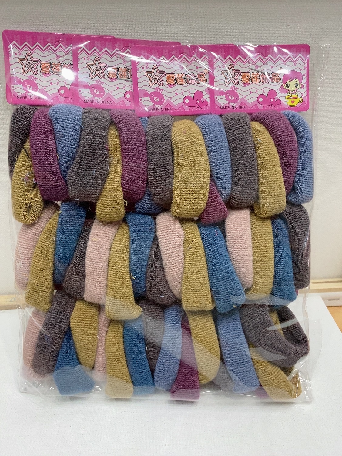 饰品DIY必备 打底发绳 头绳发饰 简约耐用 发绳多色可选 时尚潮流发饰发绳图