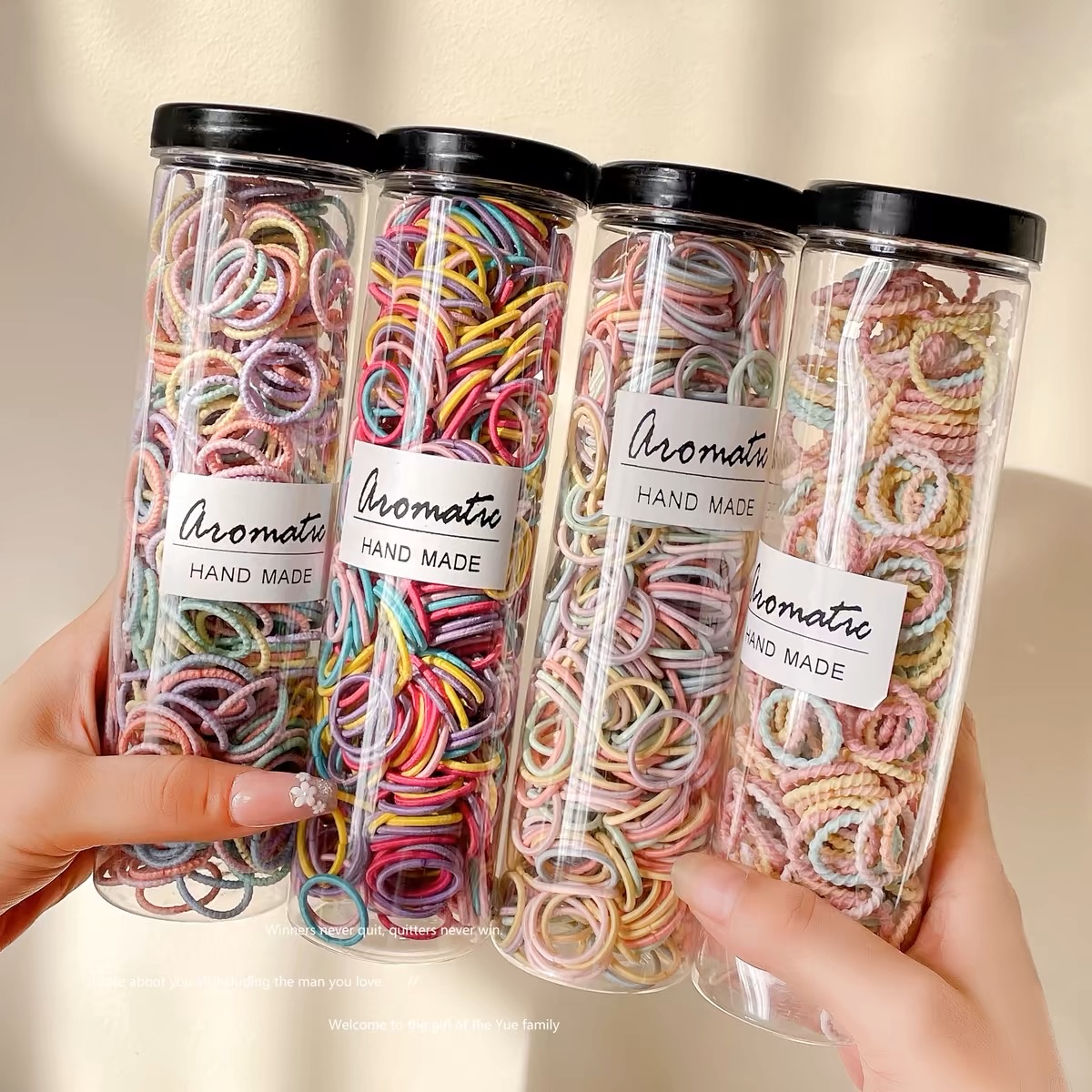 Children's hair bands, girls' hair ties, non-damaging hair rubber bands, baby hair accessories, little girls' braids and hair accessories detail image 5