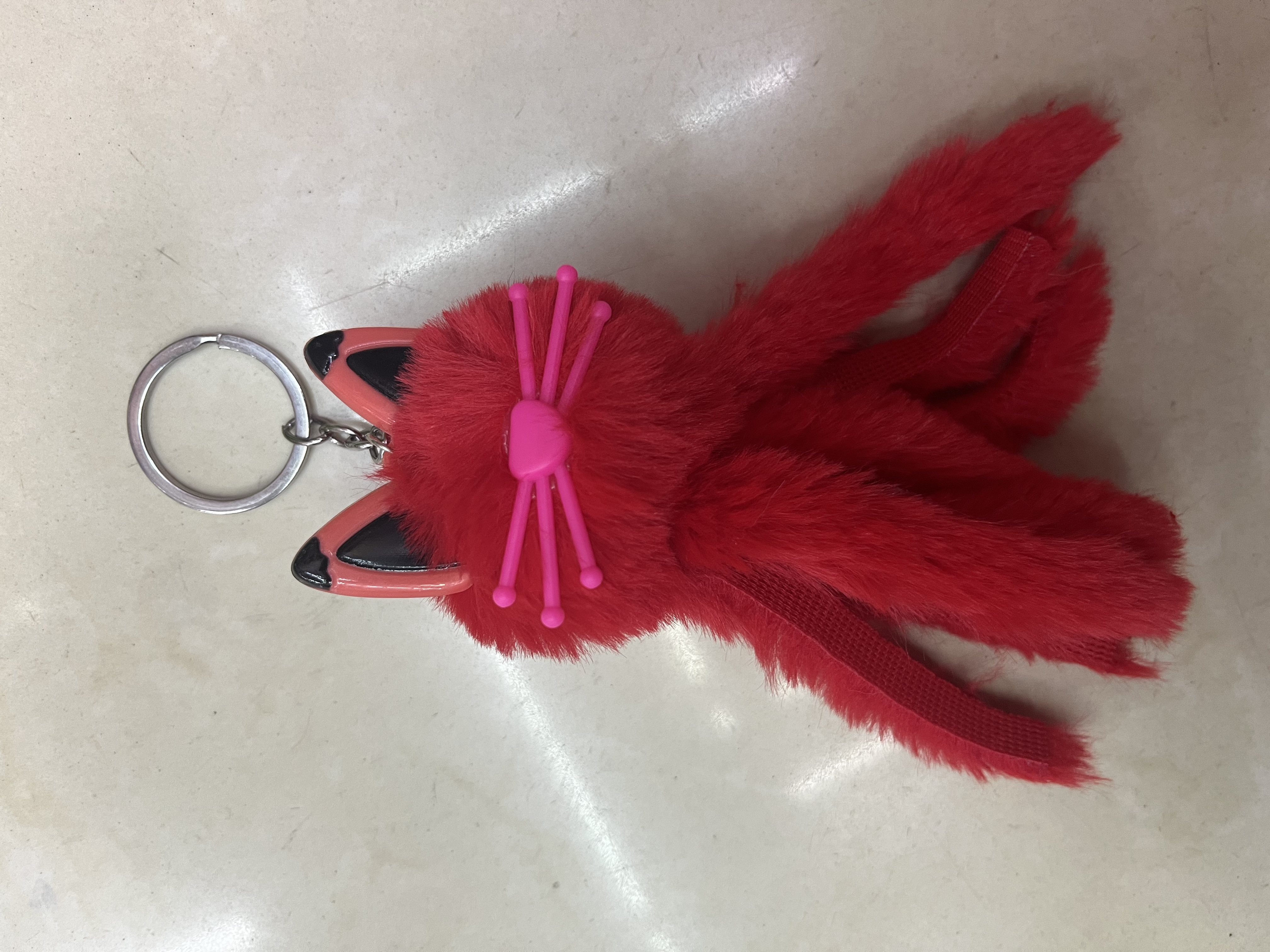 钥匙扣钥匙扣挂件毛绒挂件卡通挂件DIY包包挂件猫咪钥匙扣毛绒钥匙扣详情图4