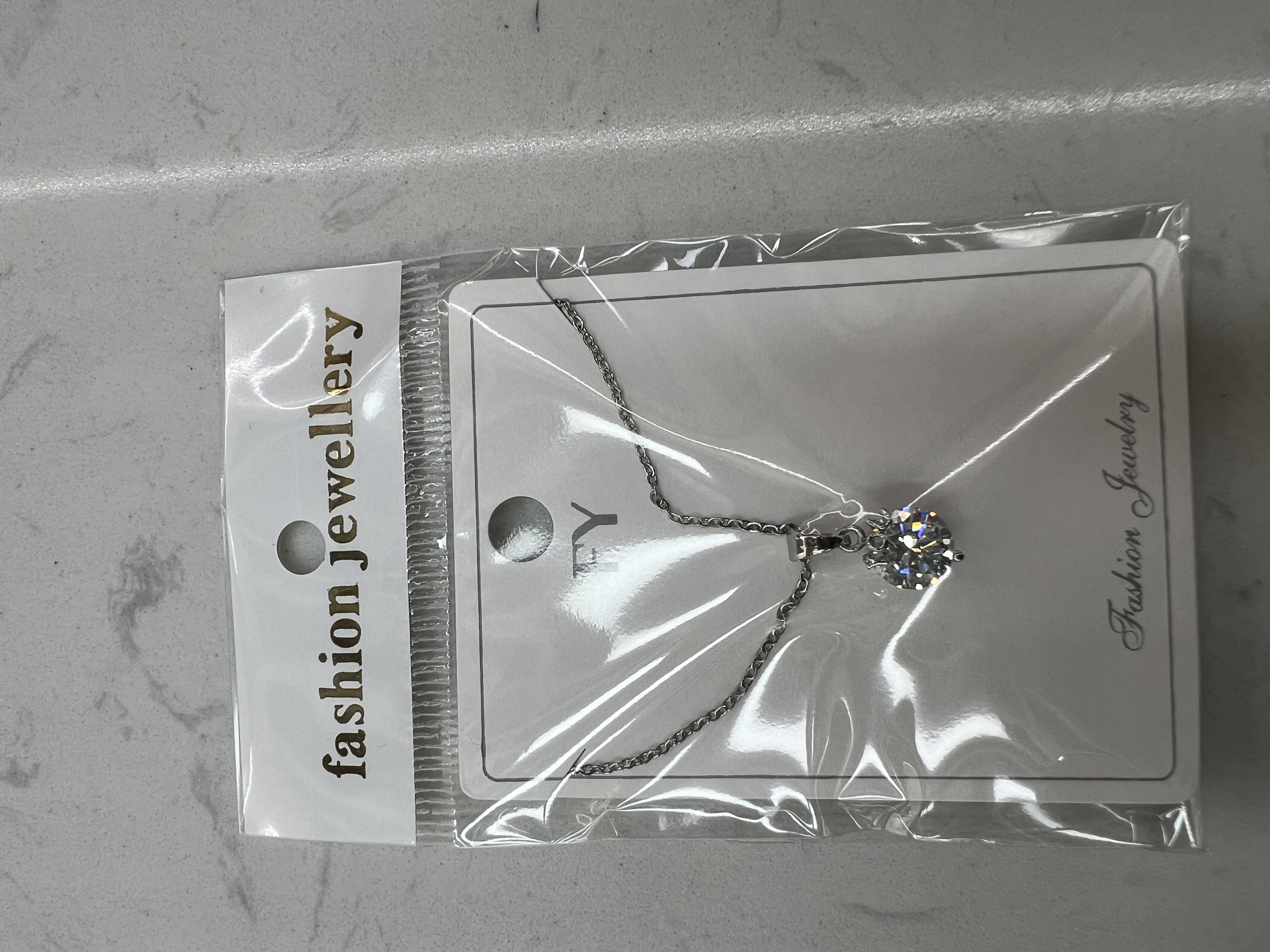 单钻项链项链女短款