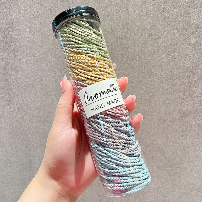Elastic Band Female Hair Band High Elastic Durable Hair Rope 3023 New Children's Simple Temperament Head Rope Specification drawing