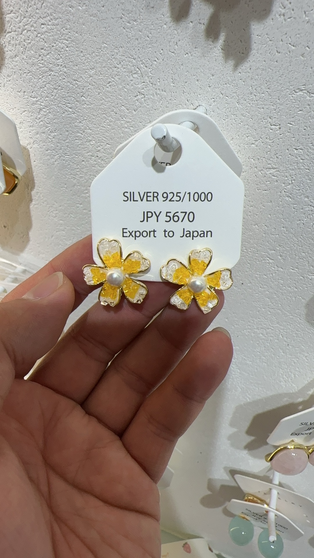 福多拉饰佳珍珠饰品 精致耳钉 时尚耳饰 简约高雅耳装饰品 独特设计女士