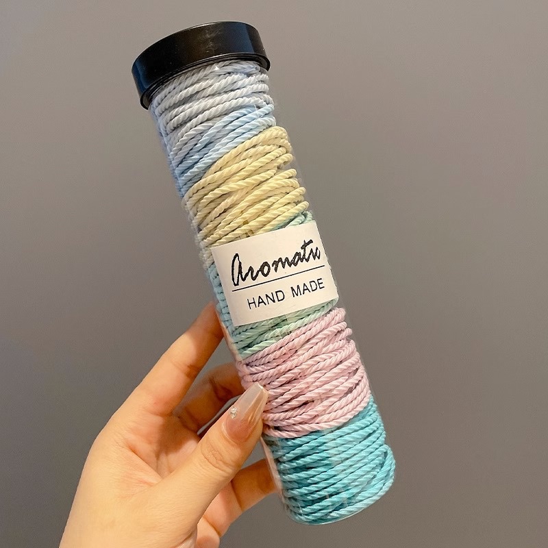 Elastic Band Female Hair Band High Elastic Durable Hair Rope 3023 New Children's Simple Temperament Head Rope details Picture