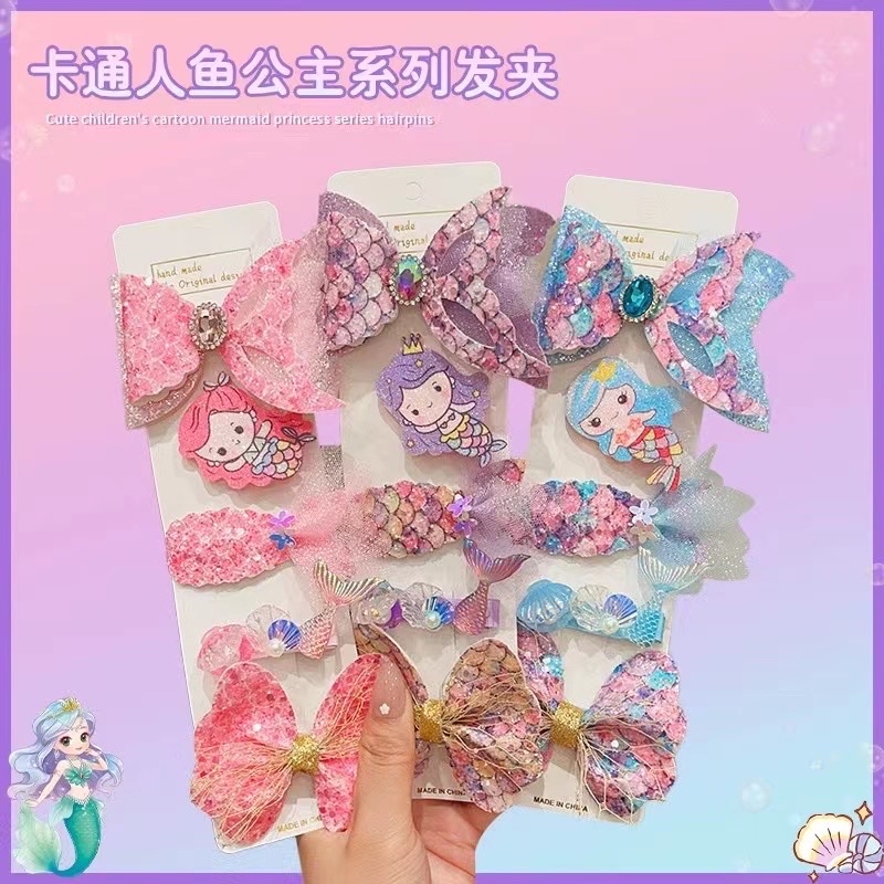Children's Sweet Hairpin - Mermaid Princess Series