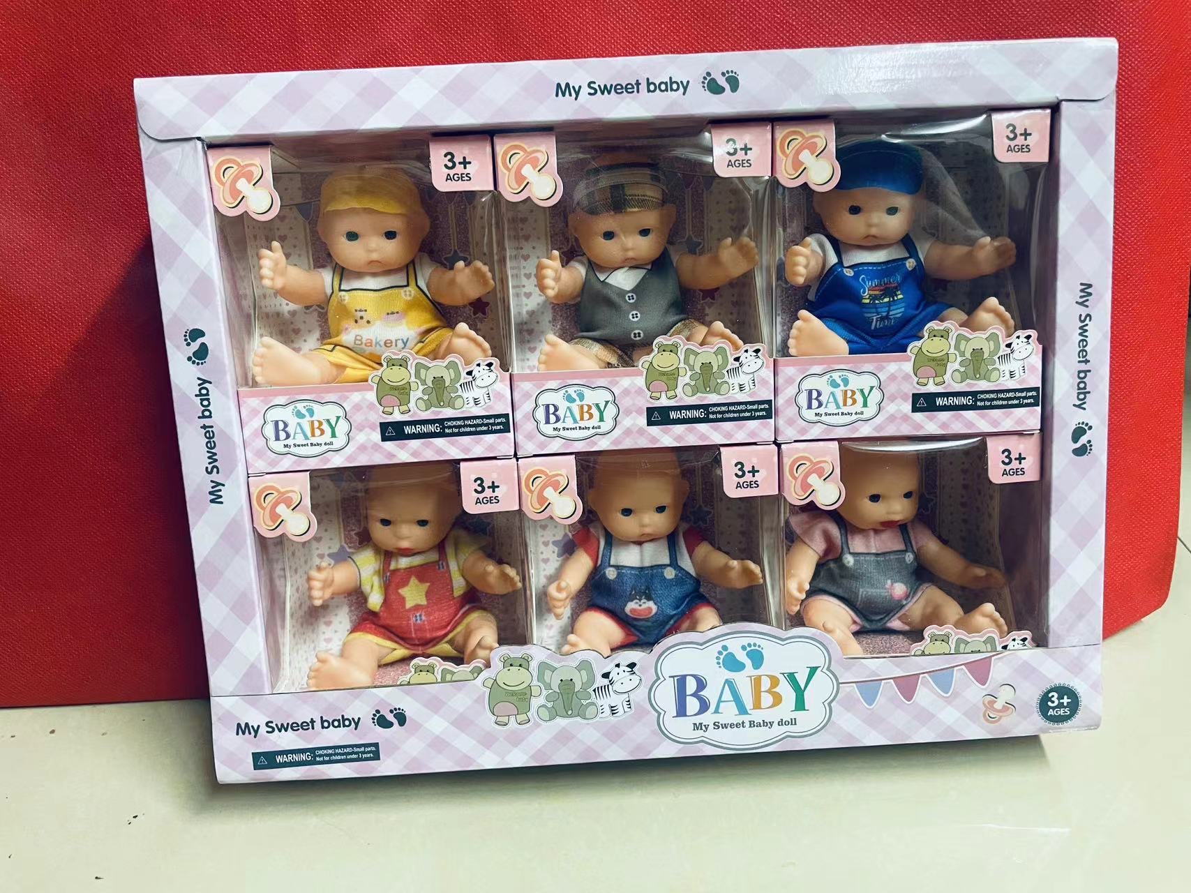 娃娃表情儿童玩具