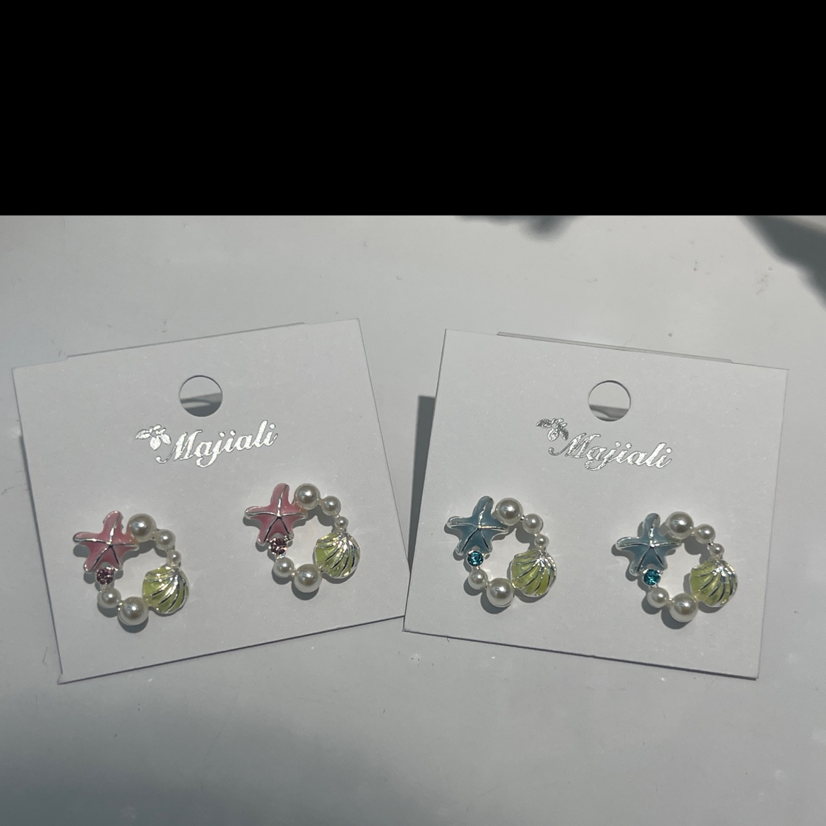 女孩专享首饰品 精致耳环项链套装 温馨可爱风格适合日常配饰