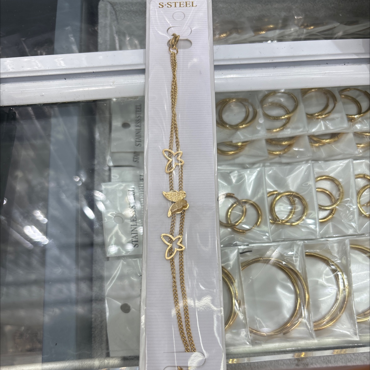 新款蝴蝶图案项链