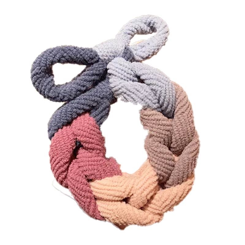 Accessories Hairdressing Special Base Hair Rope Diy Hand-Woven Hair Rope Hair Accessories Women Elegant Hair Rope Hair Accessories Simple Fashion details Picture