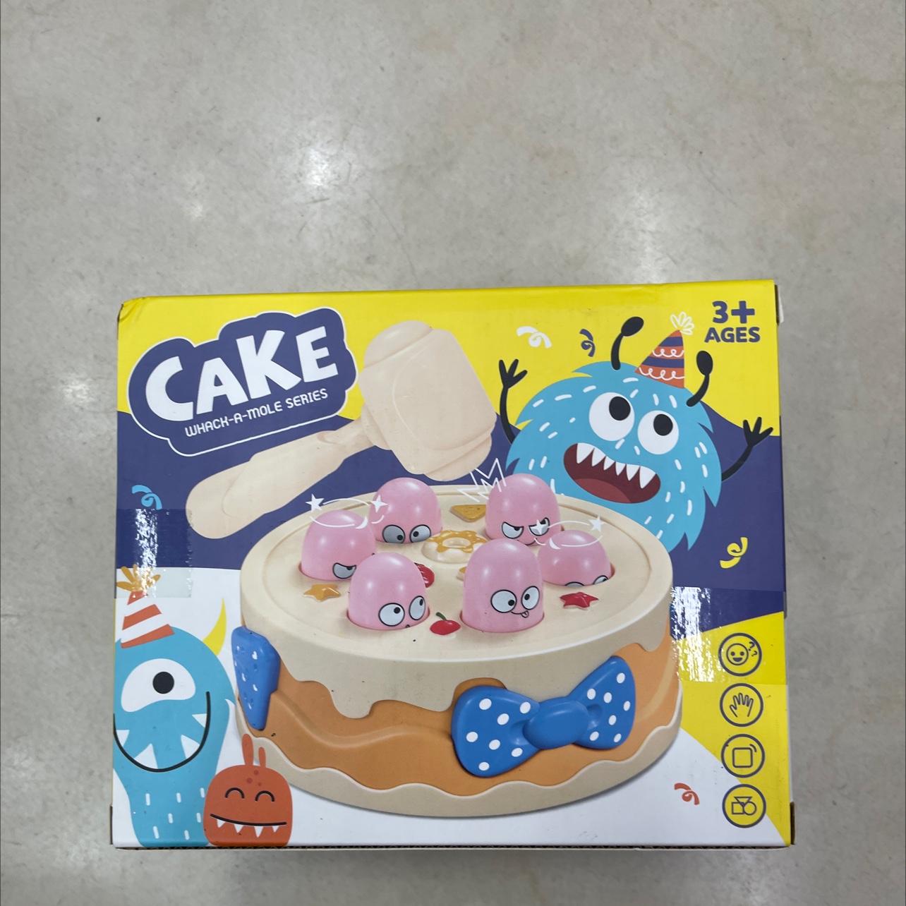 趣味儿童益智打地鼠玩具非电动手动玩具环保玩具详情图2
