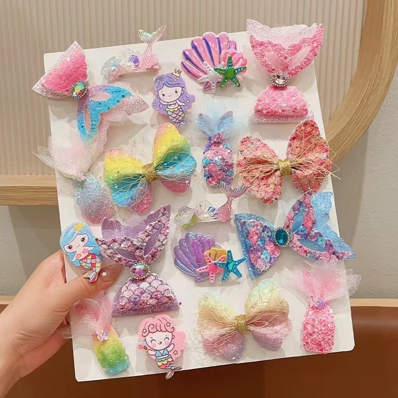 Children's Sweet Hairpin - Mermaid Princess Series Specification image