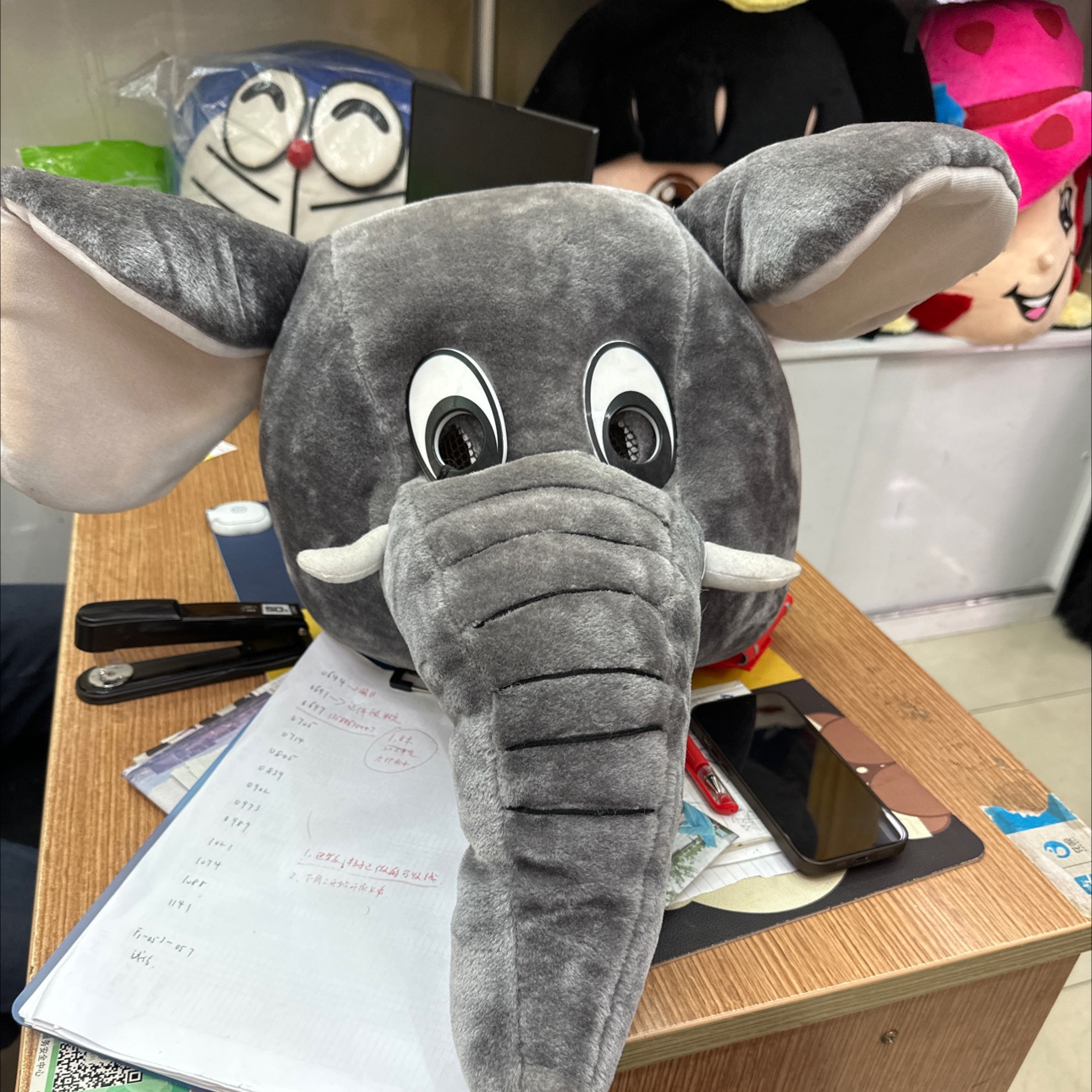 
搞怪大象头套节日庆典婚礼活动道具商场促