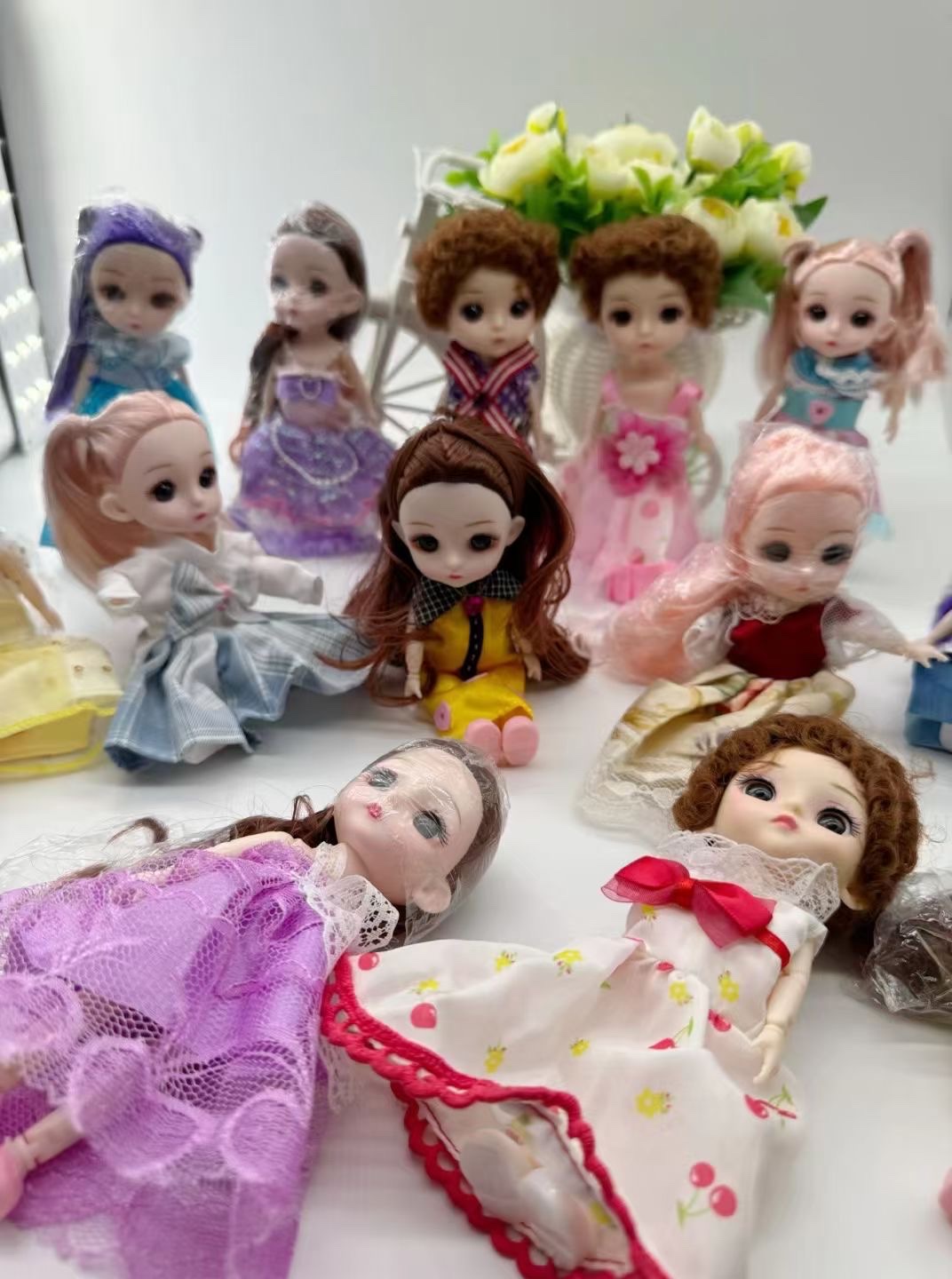 超萌毛绒玩具娃娃 玩偶公仔布娃娃 安全无毒儿童礼物 家居装饰摆设 温馨伴侣1906-1