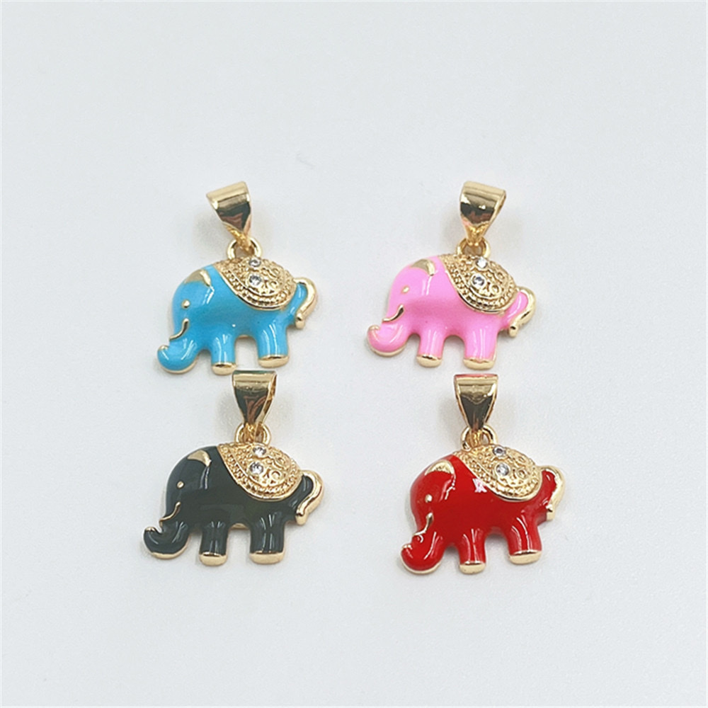 跨境电子商务，合金滴油大象项链、外贸款。饰品饰品饰品饰品饰品饰品产品图