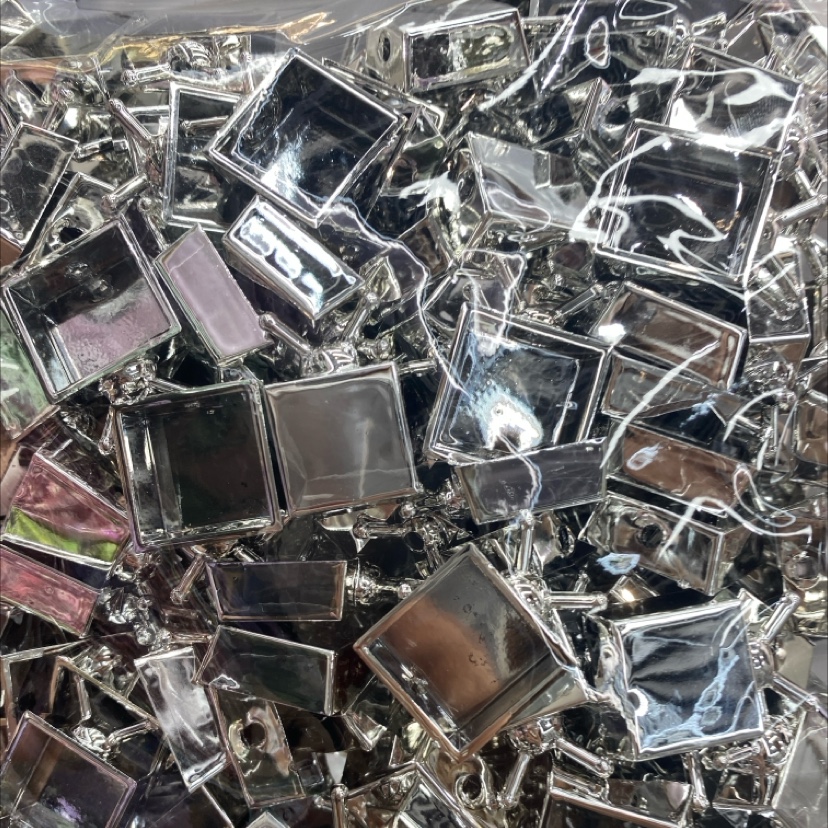 Diy Jewelry Accessories Special Tv Silver Plated Hollow Acrylic Accessories Diy Handmade Jewelry Accessories details Picture