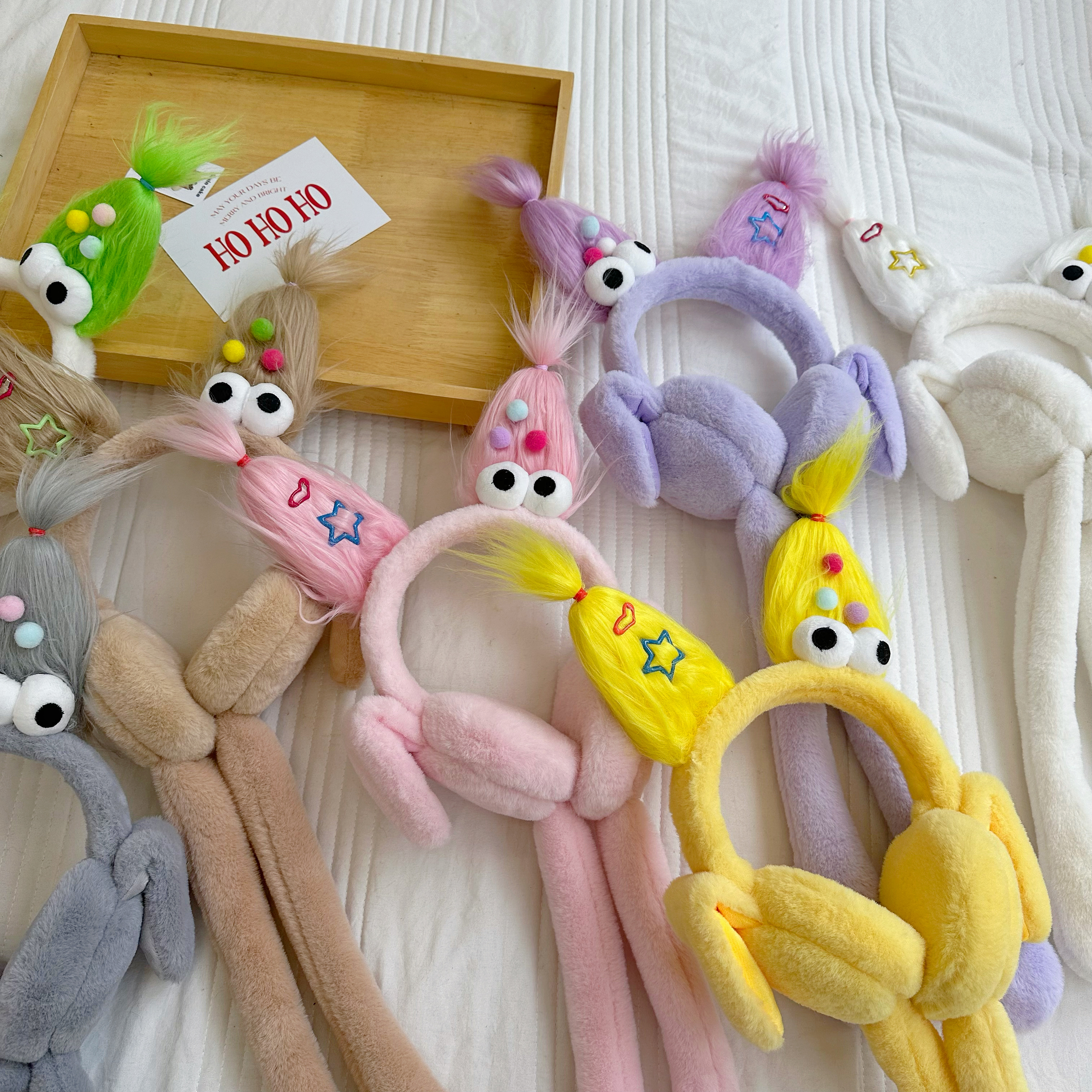 Air Bag Earmuffs That Move The Ears. It's A Cute, Fun Thing To Keep Warm With Sound full figure