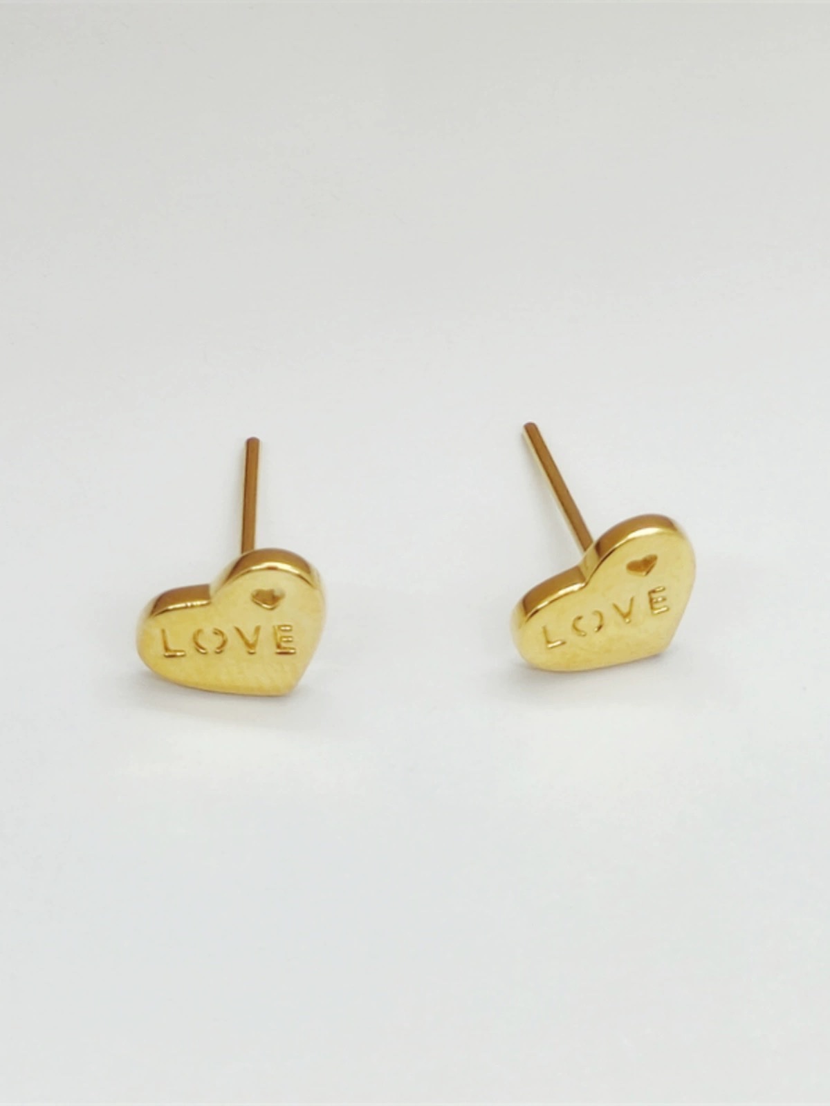 跨境钛钢耳钉甜美欧美时尚不锈钢简约款式一卡装12对源头厂家直销详情图12