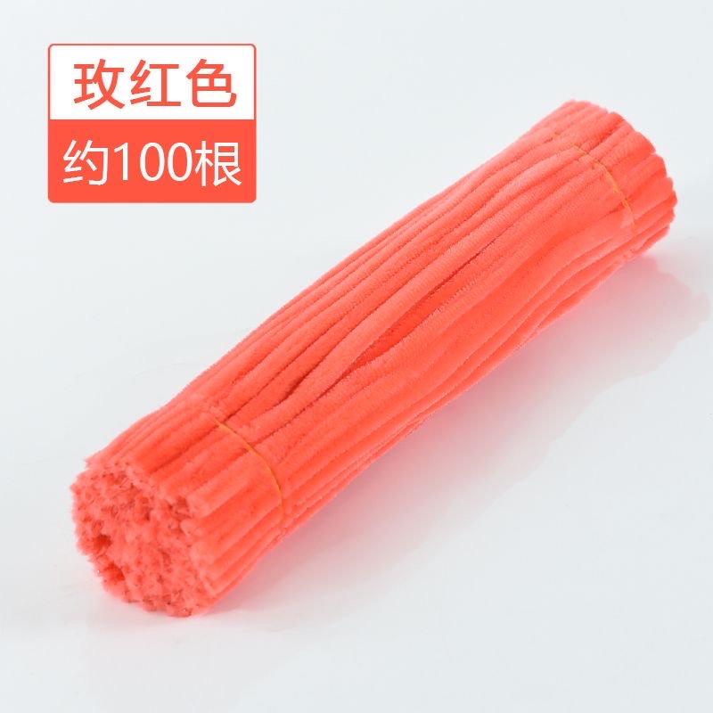 Encrypted twist stick, versatile creativity, DIY colorful macaron Super Dense Wool strips, kindergarten material package detail image 4