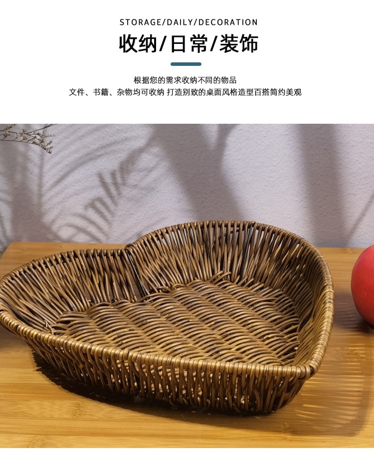 طبق فاكهة بيئي بيئي (PVC) غير مزود بتجهيزات منزلية من أجل سلة فاكهة فاكهة فاكهة محفظة للبيئة detail image 9