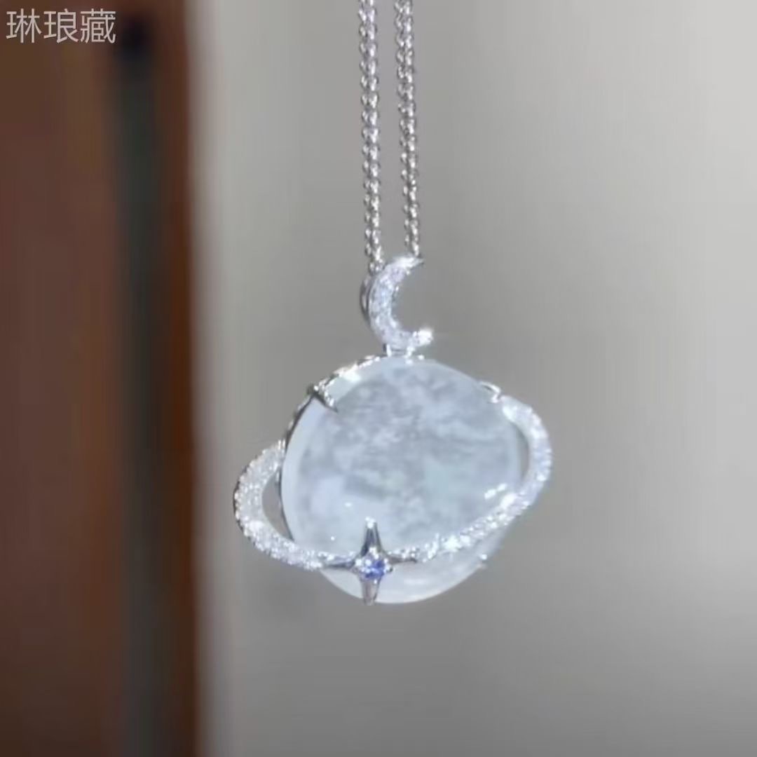 集鑫饰品-浩瀚星空🌌锁骨项链项 详情图2