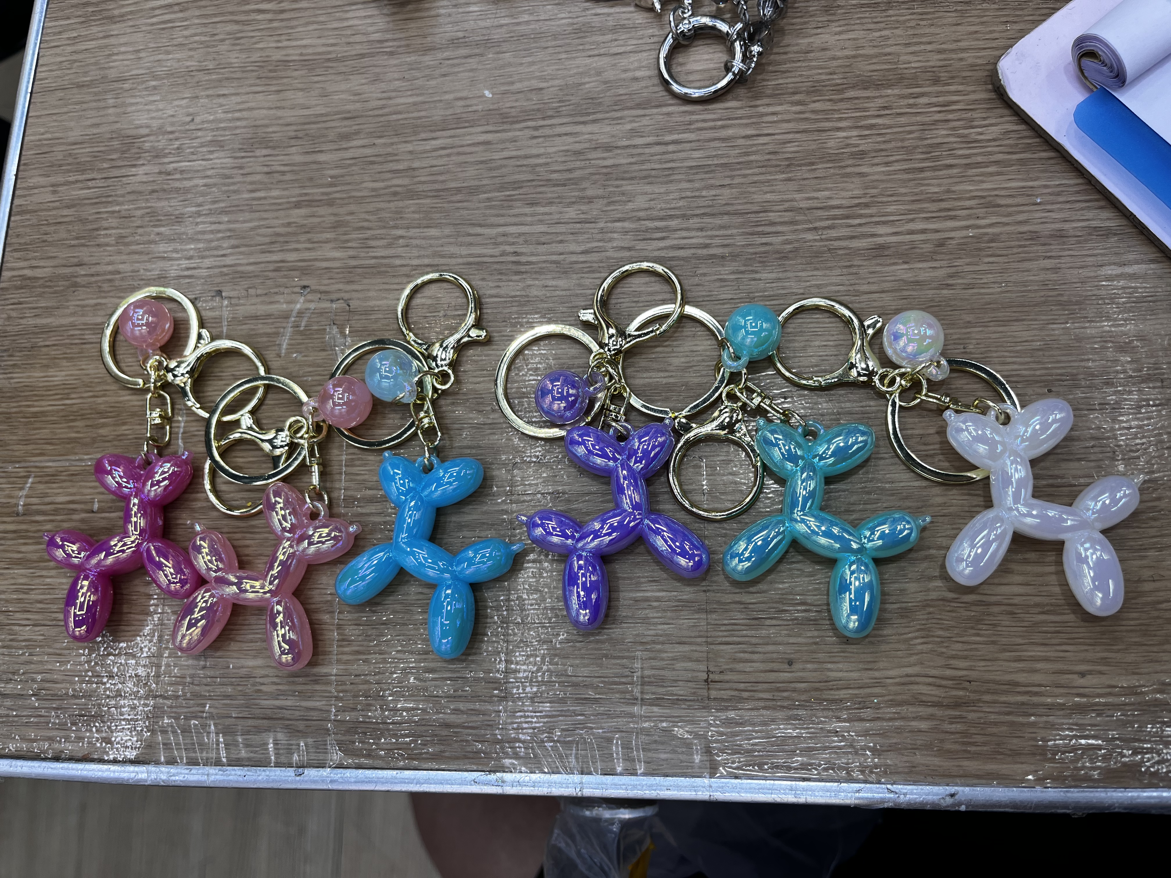 桃木钥匙挂皮革钥匙扣 精致钥匙链 手工制作钥匙扣挂件 时尚潮流车载装饰品