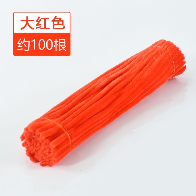 Encrypted twist stick, versatile creativity, DIY colorful macaron Super Dense Wool strips, kindergarten material package detail image 6