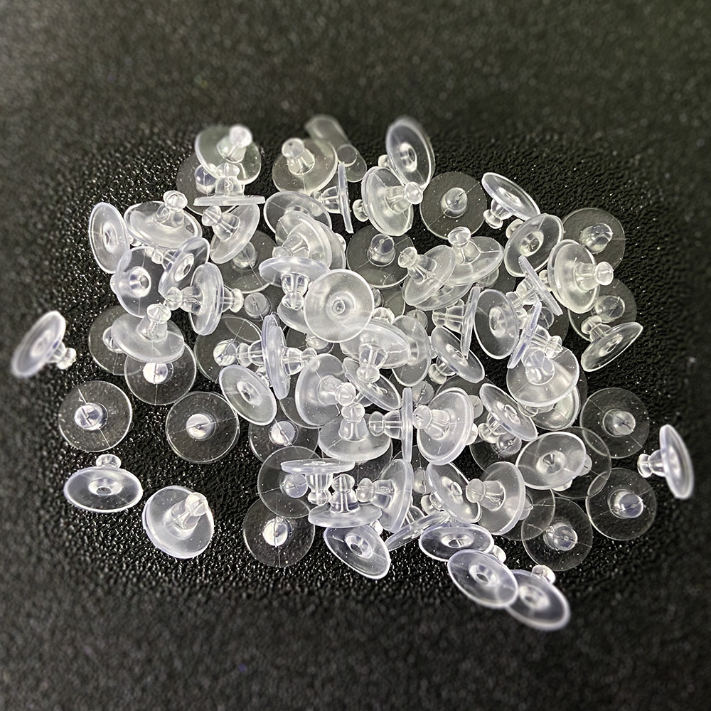 Plastic frisbee ear plugs: Insert plastic plugs at the back of the ear plugs details Picture