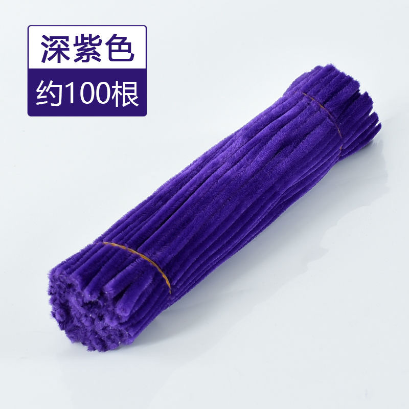 Encrypted twist stick, versatile creativity, DIY colorful macaron Super Dense Wool strips, kindergarten material package detail image 5