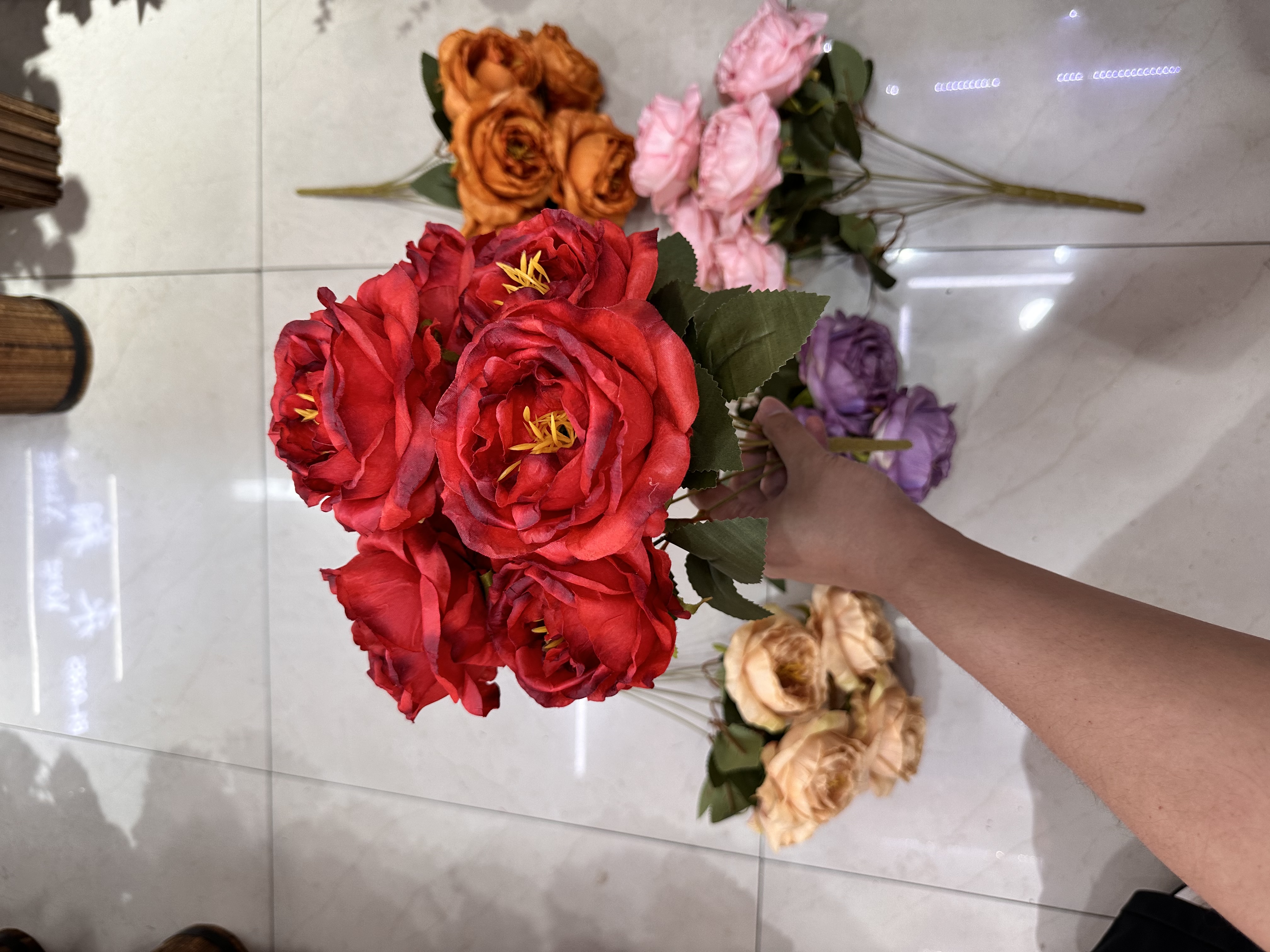 仿真花，室内装饰，人造花，假花   细节图