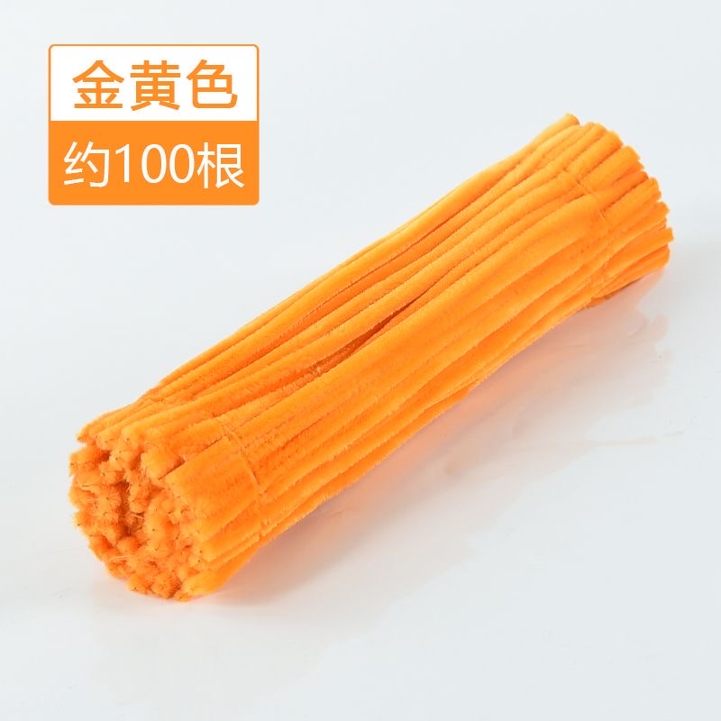Encrypted twist stick, versatile creativity, DIY colorful macaron Super Dense Wool strips, kindergarten material package Specification image